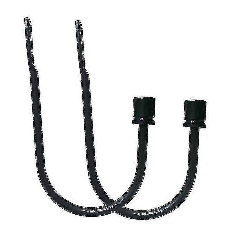 2pcs U-shaped Wall Mounted Tie Back Tassel Holder