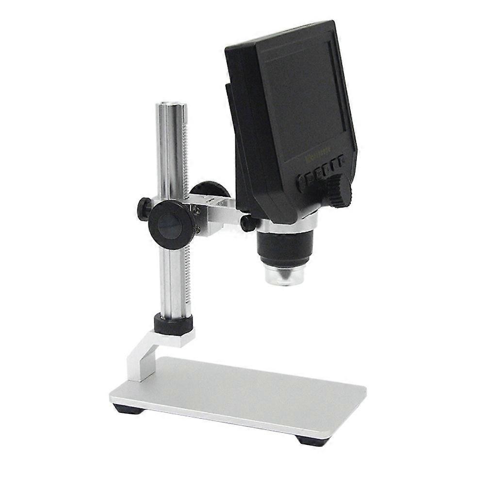 HD 3.6MP CCD 4.3"OLED Screen Display 600X Digital Microscope with Metal Bracket