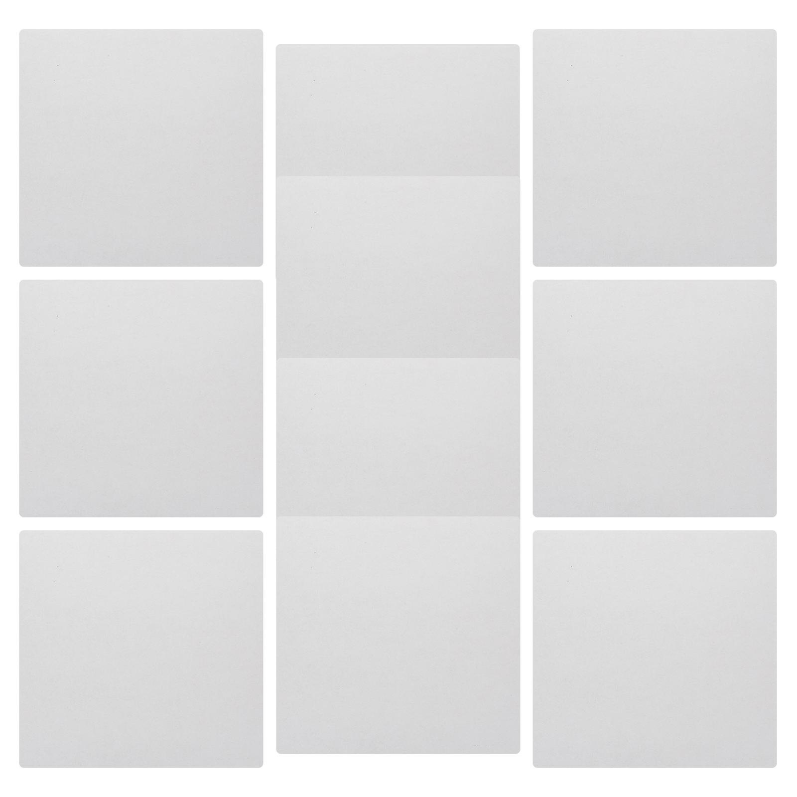 White Corrugated Cardboard for Mailing and Crafts 10 Sheets Pack