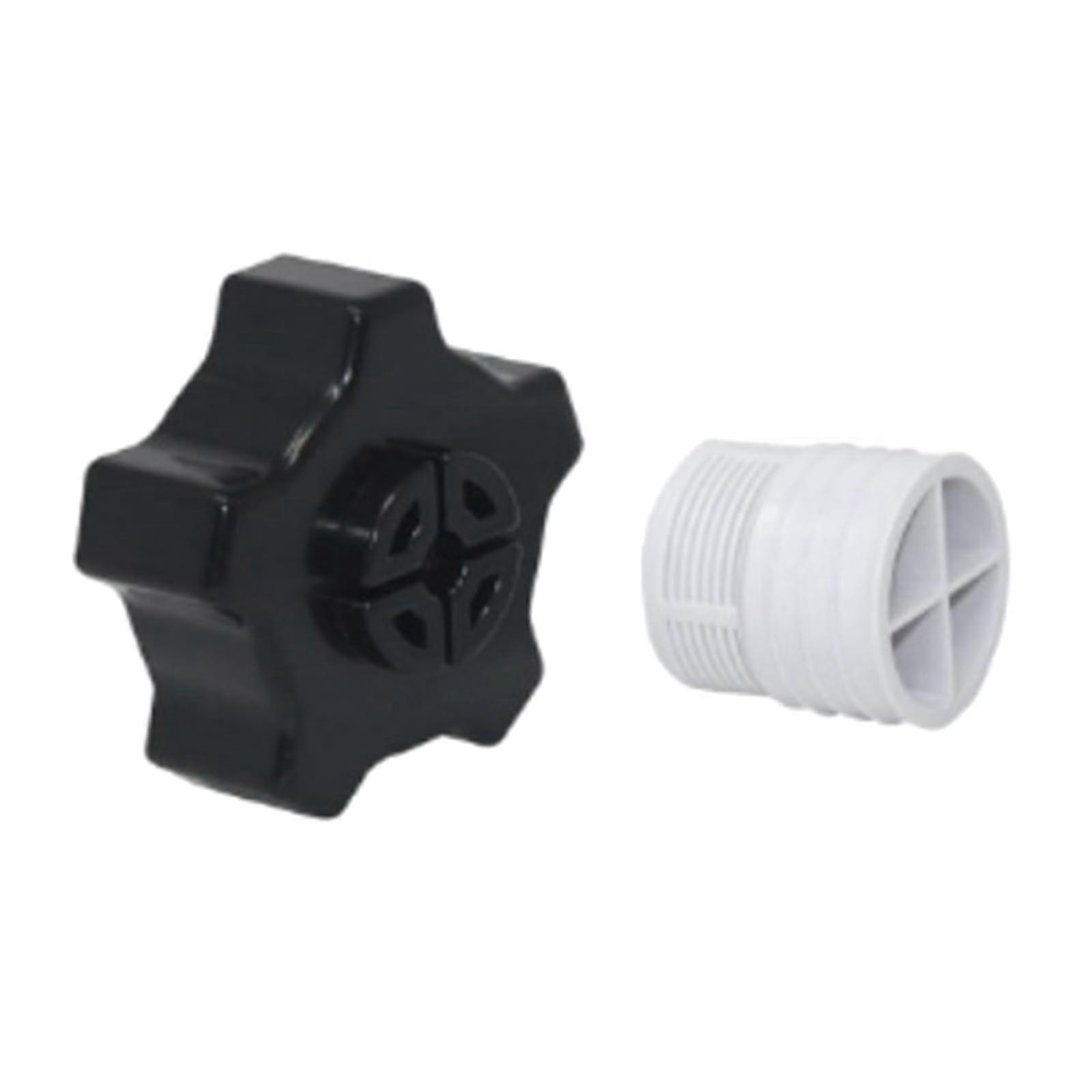 PVC Pool Drain Cover Set Heavy Duty Easy Install for Public and Private Pools Efficient Flow