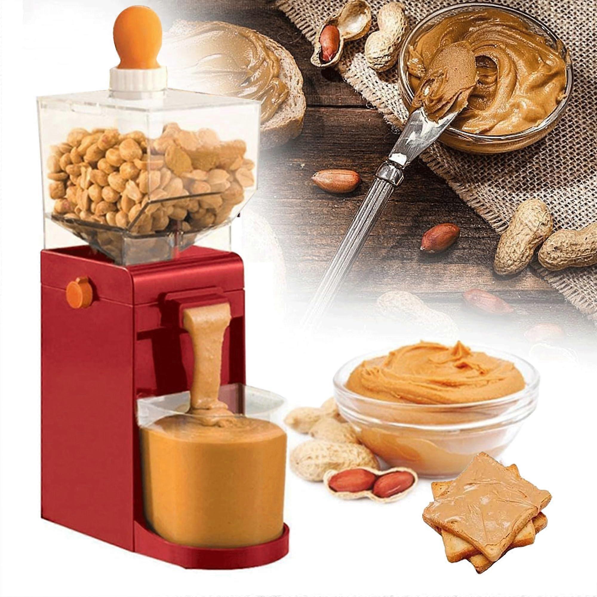 Electric Peanut Butter Maker 500ml Nut Grinder with NonSlip Base for Almonds Cashews