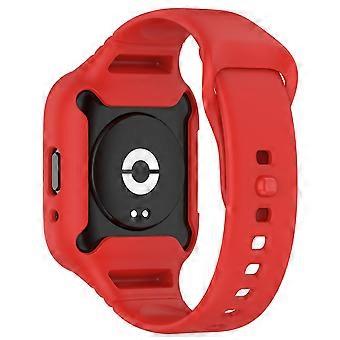 Correa de silicona para Xiaomi Redmi Watch 3 Active/Redmi Watch 3 Lite, correa de muñeca con protector C