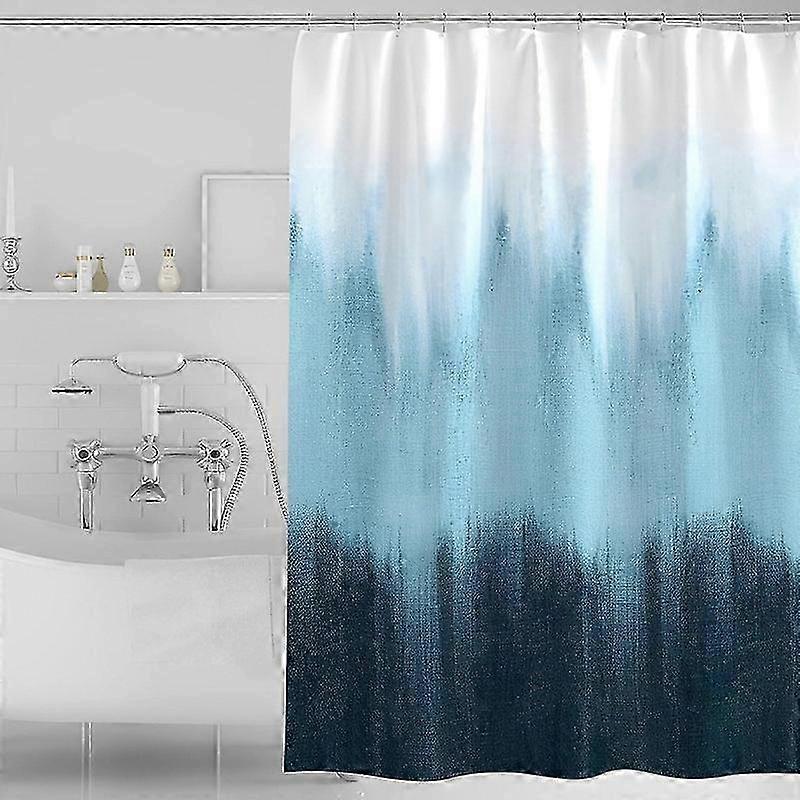 2025 Mildew Resistant Waterproof Shower Curtain Polyester Curtain