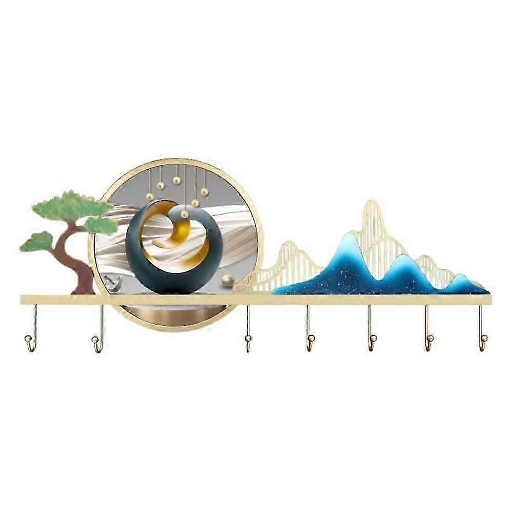 Hat Rack for Wall Wall Mounted Coat Hanger Decorative Entryway Clothes Hooks for Entry Hall