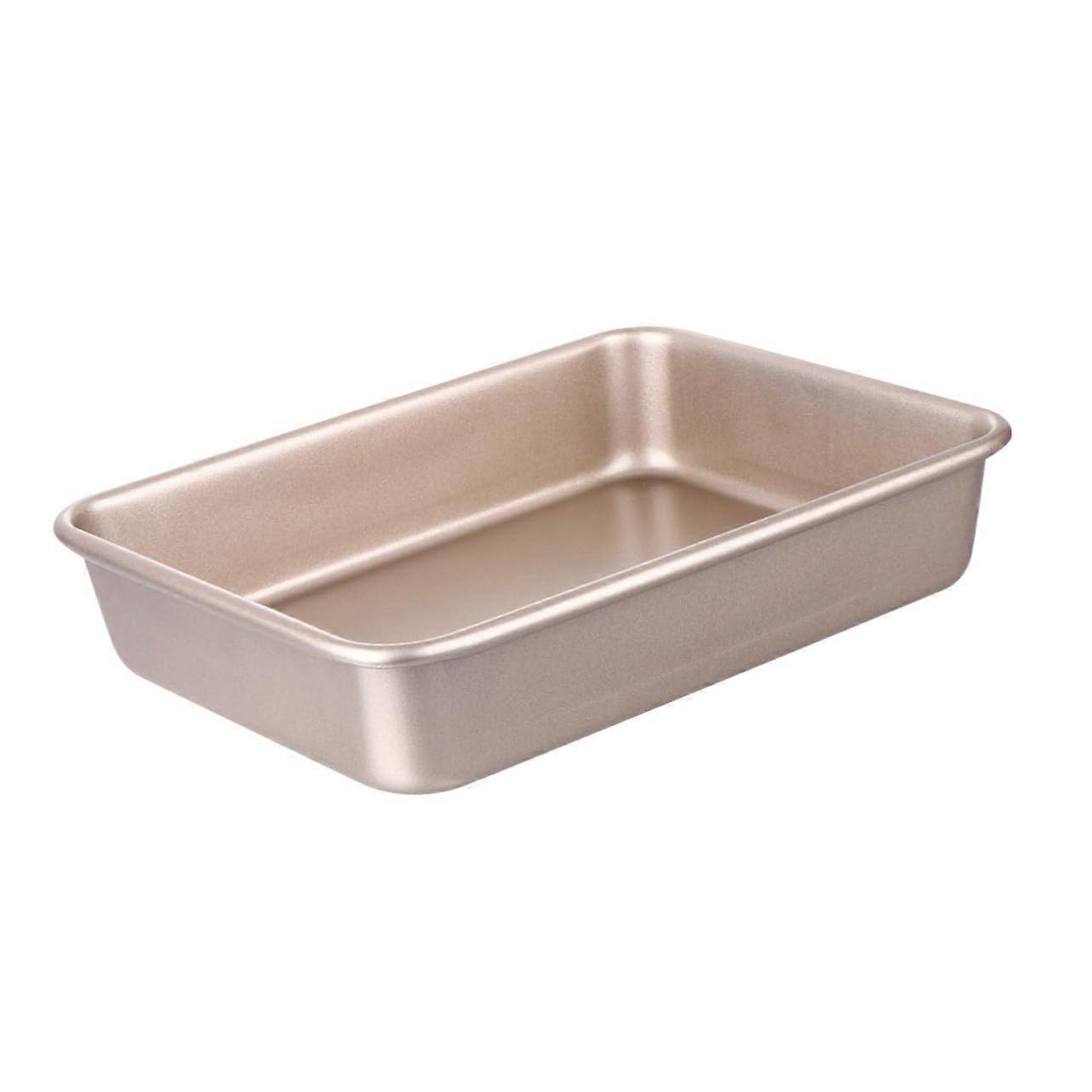 Nonstick Bread Baking Tray Heavy Duty Carbon Steel Deep Rectangular Loaf Pan for Home Baking