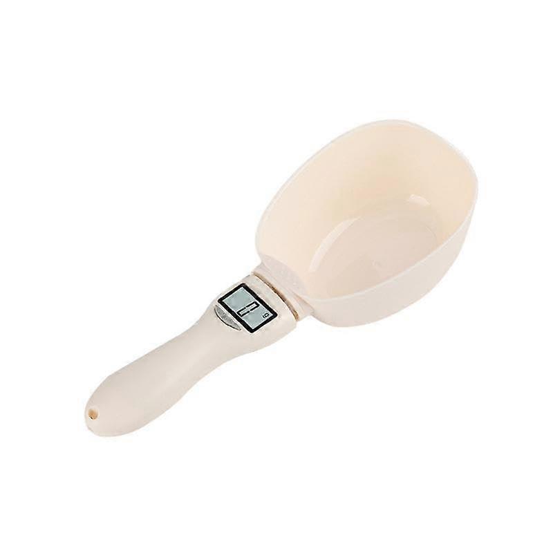 Digital Kitchen Measuring Spoon Scale with Precision Sensor and Adjustable Cup for Cooking Baking Pet Food