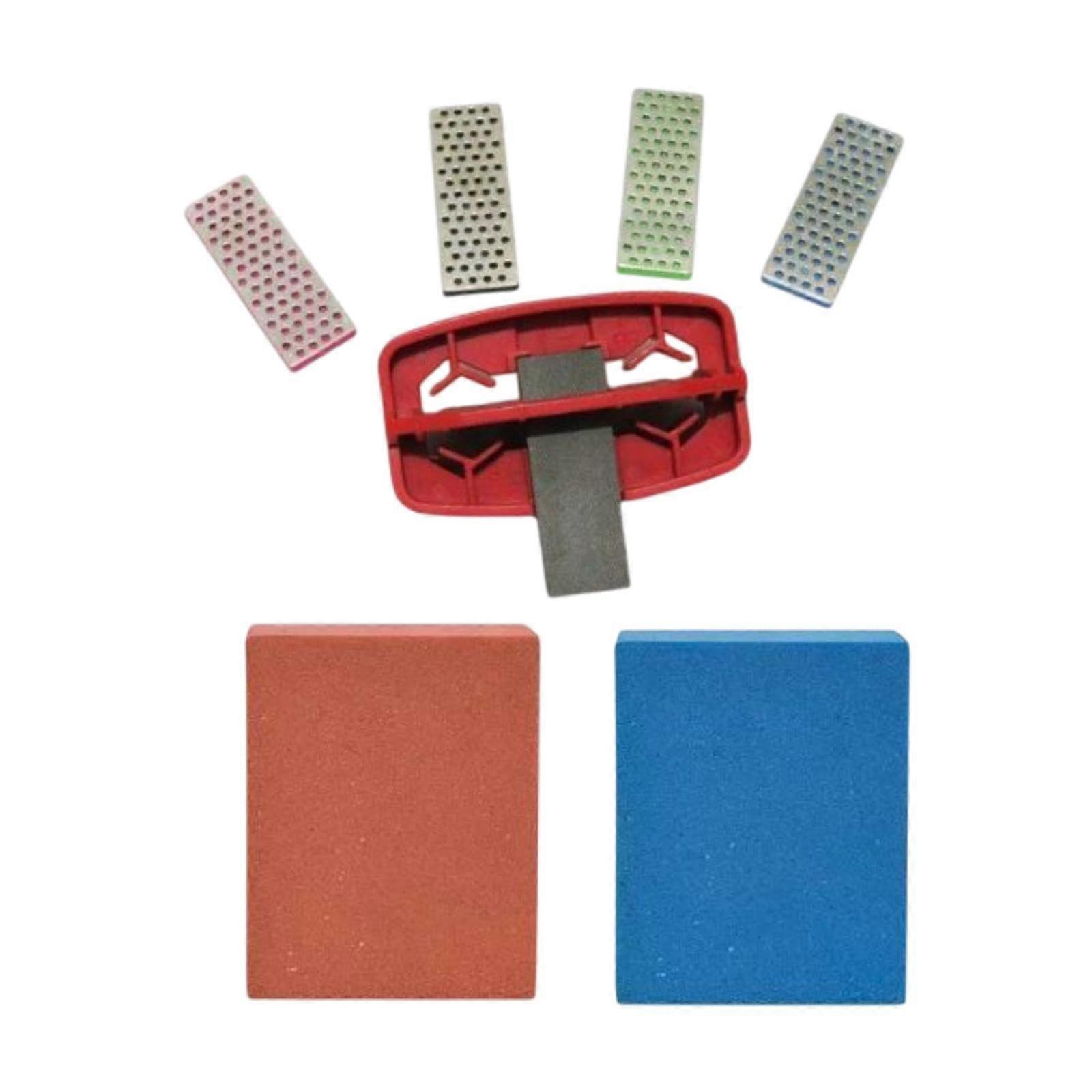 MultiAngle Snowboard Edge Tuner Kit with Ski Diamond File, Durable Metal Maintenance Tool