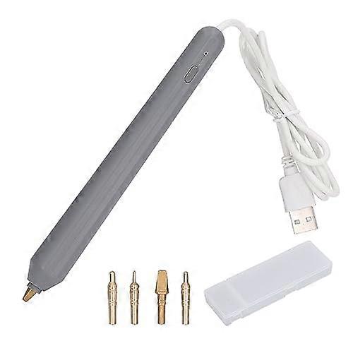 Heat Pen with 4 Tips USB Powered for Card Making Scrapbooking and MultiSurface Crafting