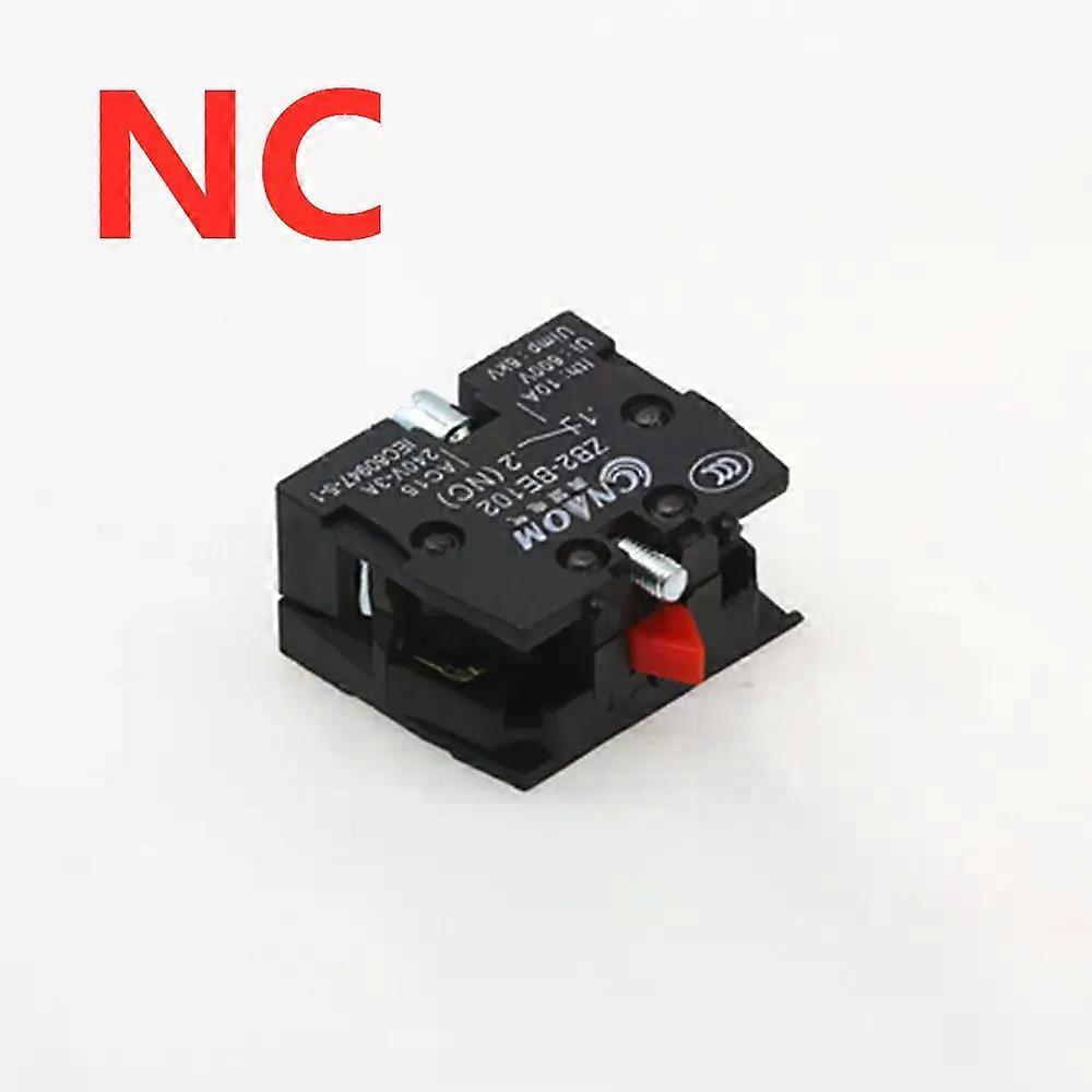 22mm red mushroom head emergency stop button switch XB2 LAY37 NO/NC alarm button switch