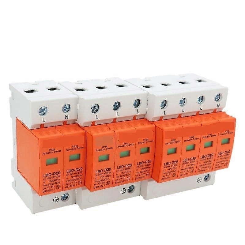2P AC Surge Protector 385V LBO Residual Current Device for Home Lightning Protection