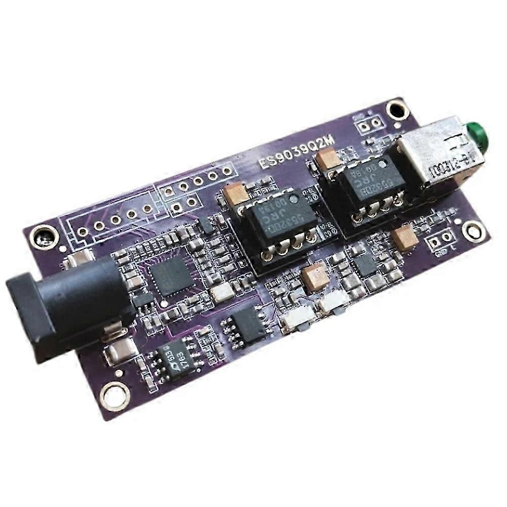 ES9039Q2M Decoding Board I2S Input ES9039 Asynchronous USB Module Can Be Paired with Italian Interface 5532 OP AMP