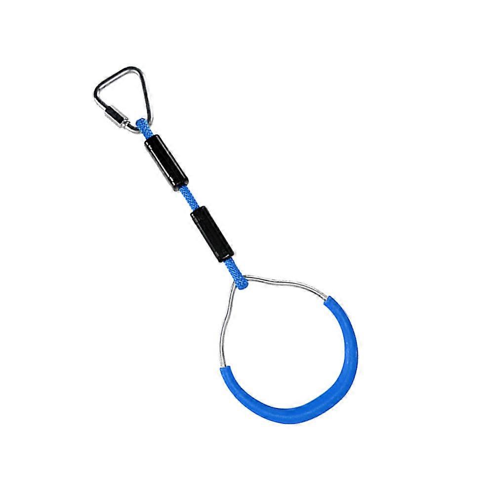 Workout Ring for Kids Gymnastic Ring Helping Exercise Strength with 1Pcs Blue