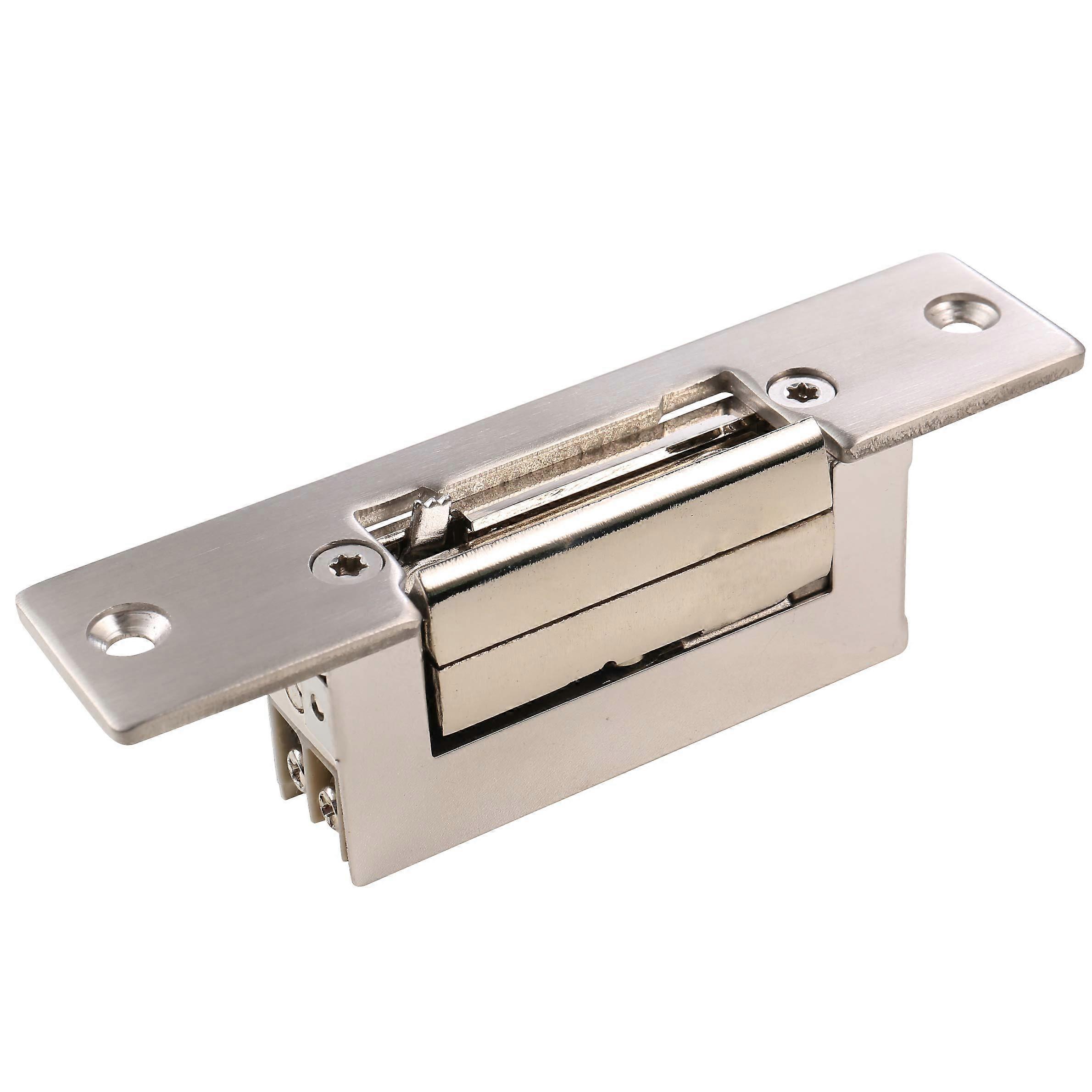 Electric Strike Door Lock Fail Secure Adjustable Narrow Faceplate for Access Control Systems