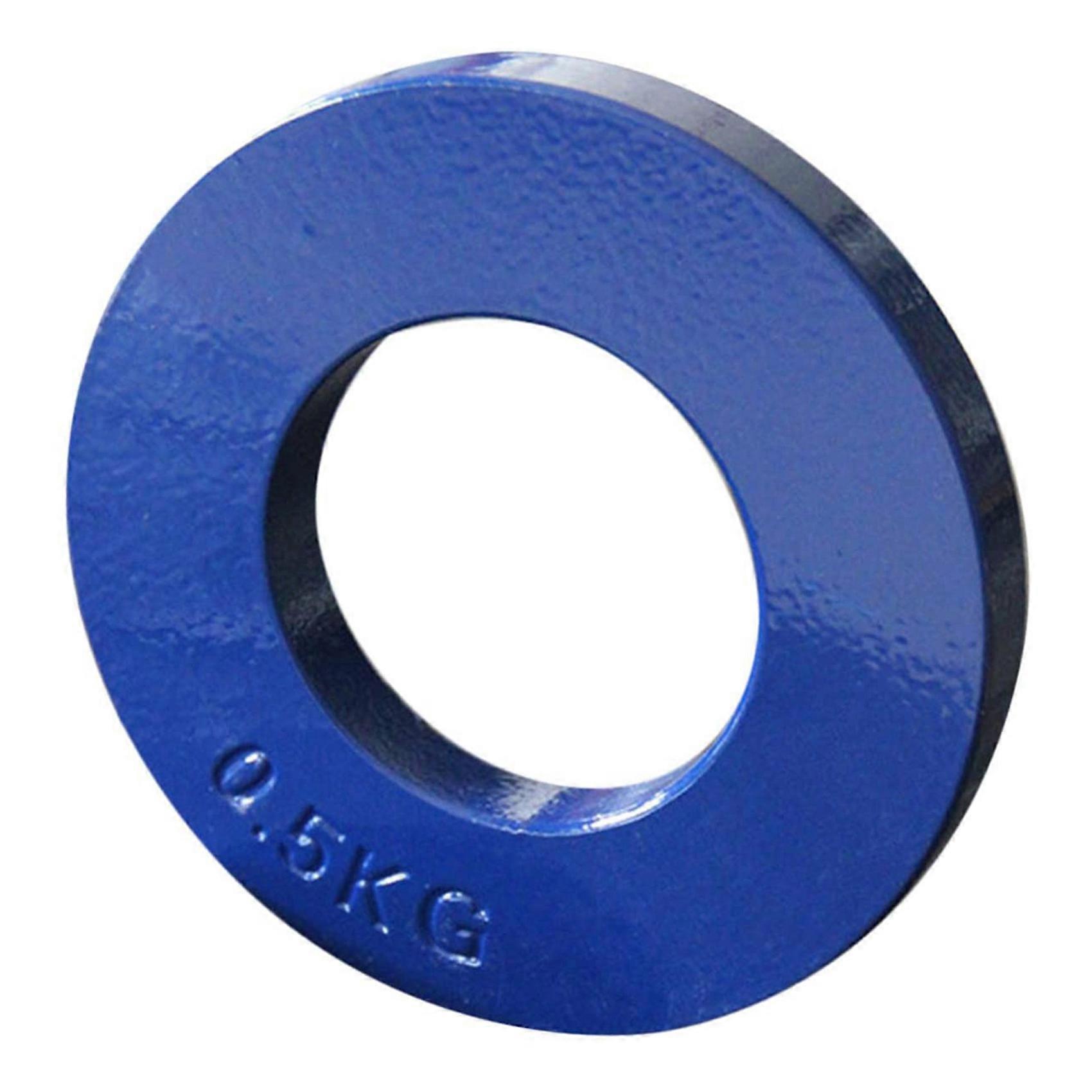 Fractional Weights Mini Weight Plates Disk Accessory Blue 0.5Kg