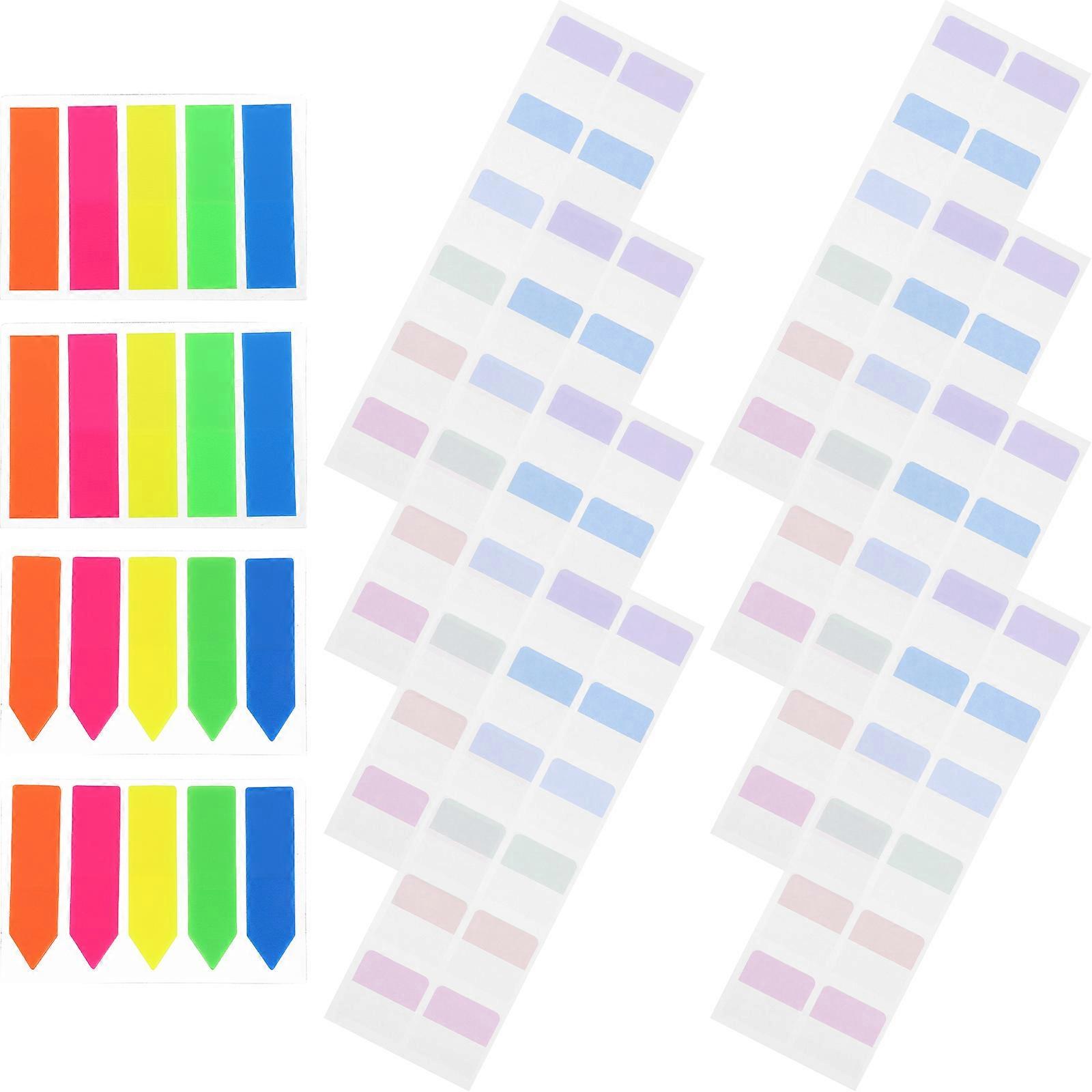 Writable Page Marker Sticky Tabs for Note Writing 640Pcs Paper Note Tabs