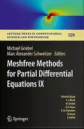 Meshfree Methods For Partial Differential Equations Ix - Springer Nature B.V