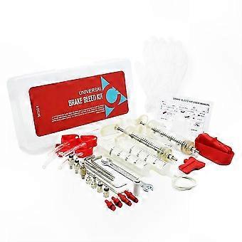 Kit de sangria de freio hidráulico para bicicletas SRAM, Shimano e Magura - Ferramenta de reparo para bicicletas de montanha e estrada