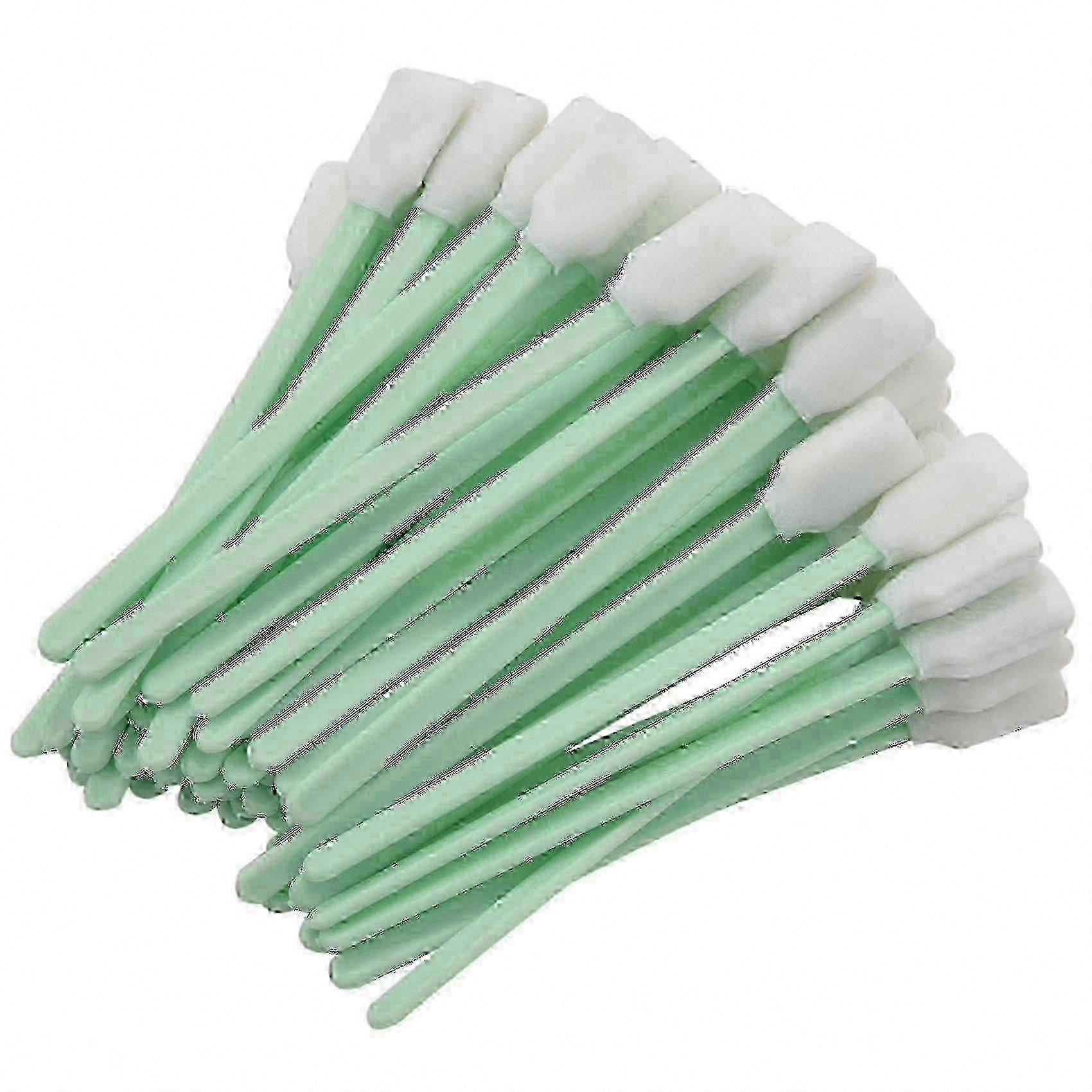 100-Pack Printer Cleaning Swabs for Wide-Format Solvent Printers, Compatible with All Brands