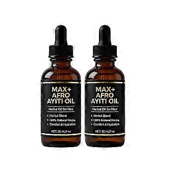 1-3 unidades de Óleo Trineh Afro Ayiti, Óleo Herbal Natural para Homens, Mistura de Ervas para Hidratação, 30ml_hsay