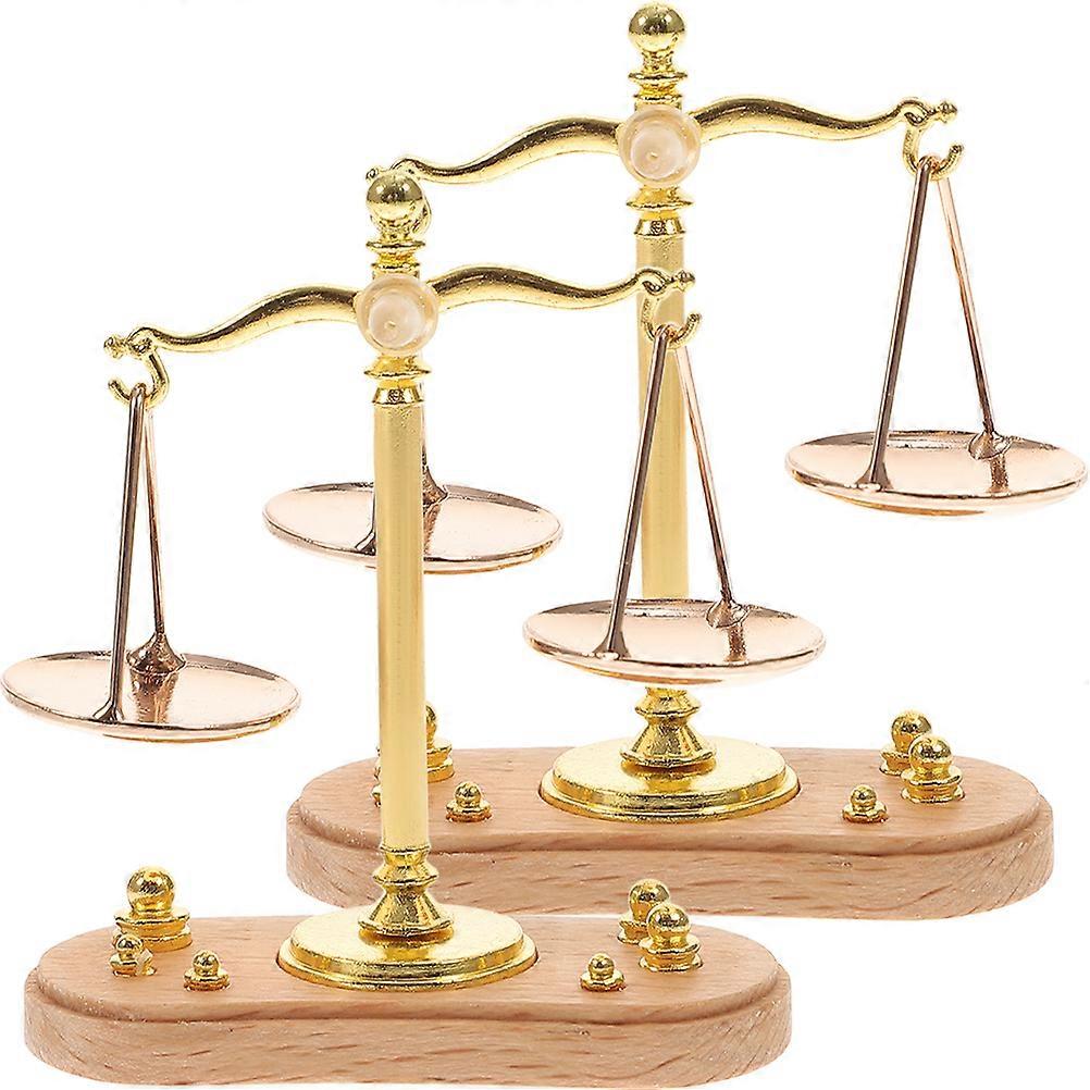 Miniature Scale Model for Teaching 2Pcs Accessories