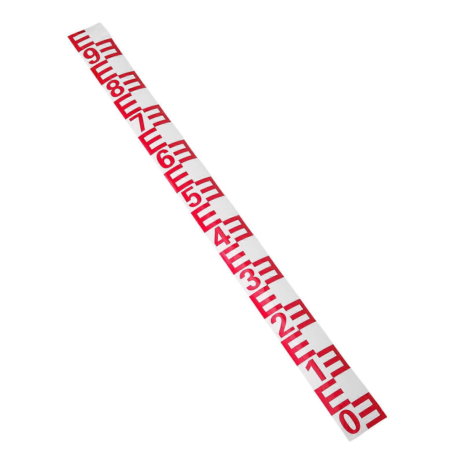Water Level Indicator Sticker for Tank with Reflective Design Durable Tool
