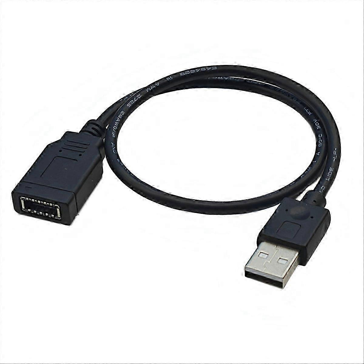 USB-A Male to Type-C Front Panel Cable