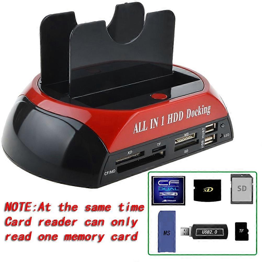 Docking Station with Dual USB for Hard Drive Data Transmission