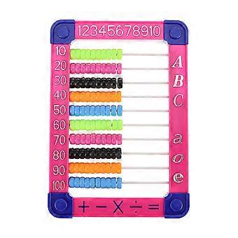 1pc Kid Abacus Arithmetic Abacus Math Educational Counting Toy (Random Color)