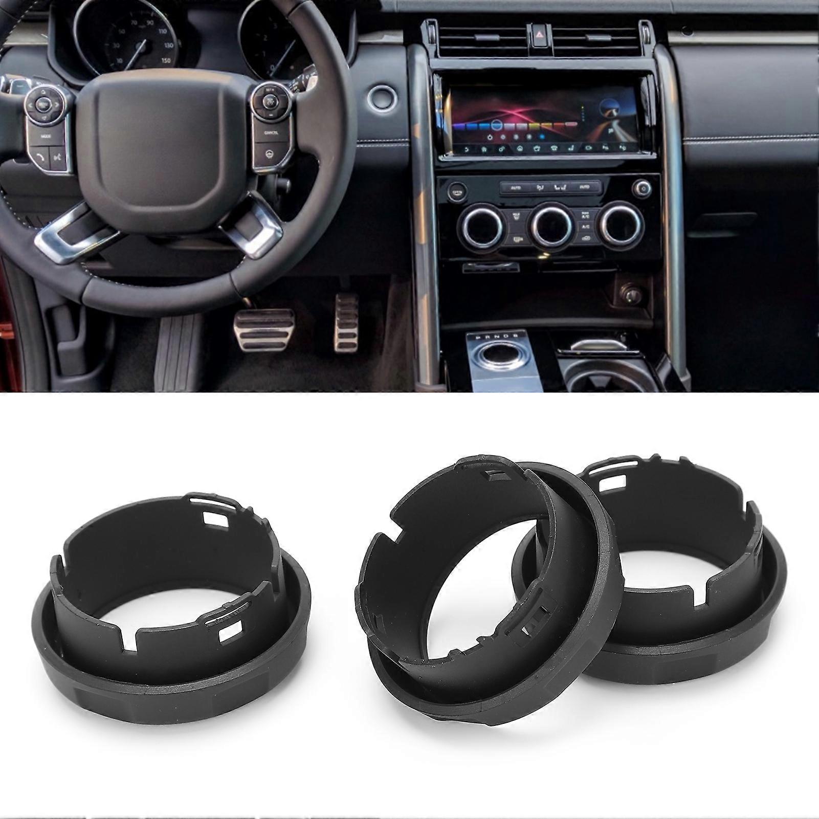 Replacement for Covers 3pcs Switch Rings Conditioning Air Knob