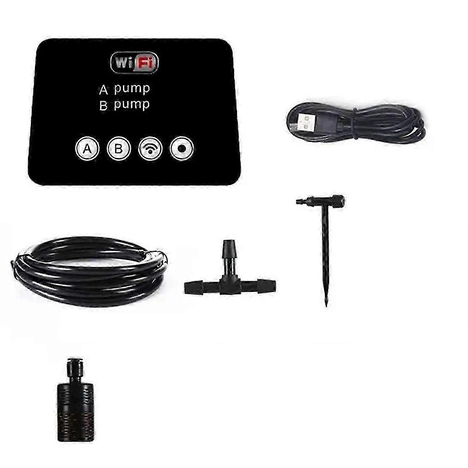 WiFi Smart Garden Irrigation Controller 30 Pots Automatic Drip Irrigation System Remote APP Control Watering