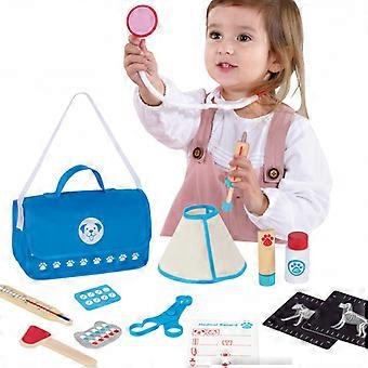 TOOKY TOY Veterinär Set Väska 17st