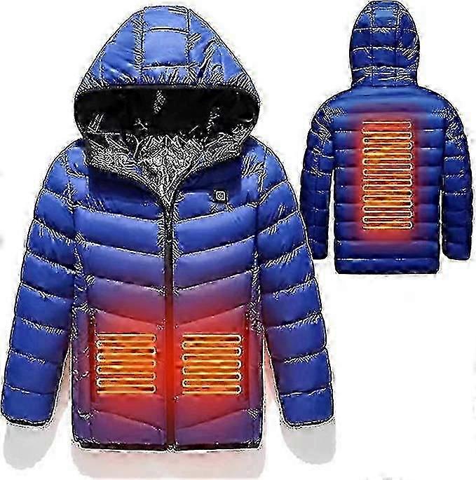 Heated Jacket For Kids Usb Charge Warm Windproof Jacket