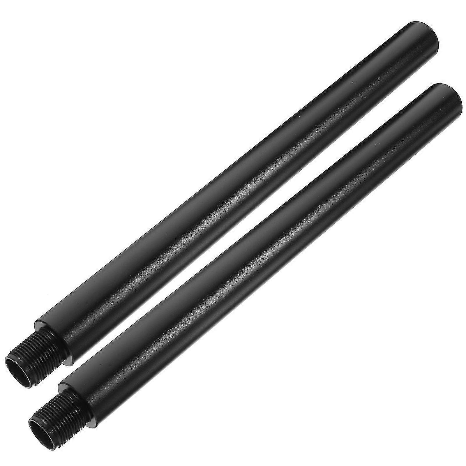 2pcs Speaker Pole Mount Thread Speaker Mount Pole 23.5cm Extended Pole
