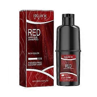 Hair Color Shampoo - Instant Dye, 15 Min, Low Cost, Easy Wash