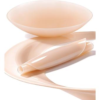 Reusable Silicone Nipple Covers for Women, Adhesive Pasties, No Show Seamless Washable Breast Petals
