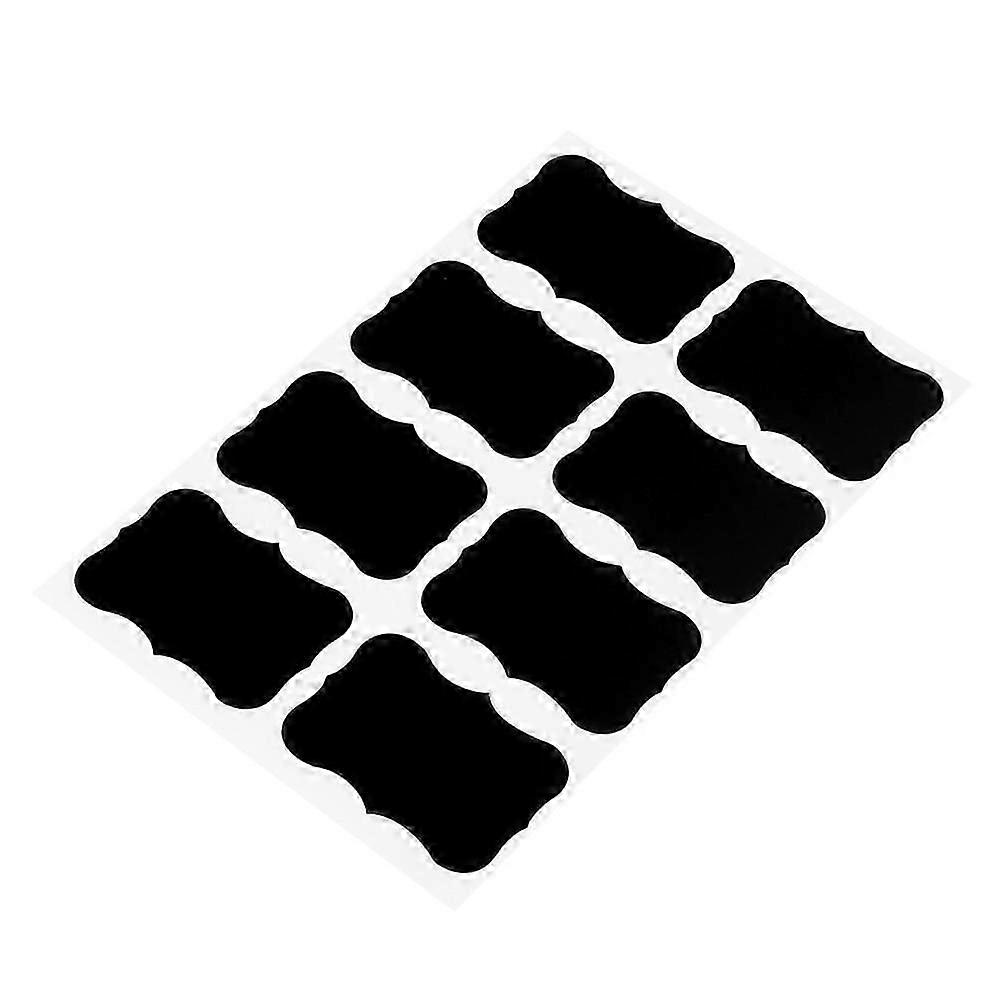 40-pack blackboard labels, chalkboard labels Black