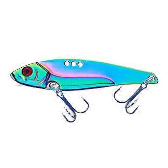 Kaesi Esca Da Pesca Sharp Doppi Ganci Simulazione 3D Fisheye Professionale Angolo Pesca Colorato Acqua Salata Bass Fishing VIB Esca Metallo Esca Dura 