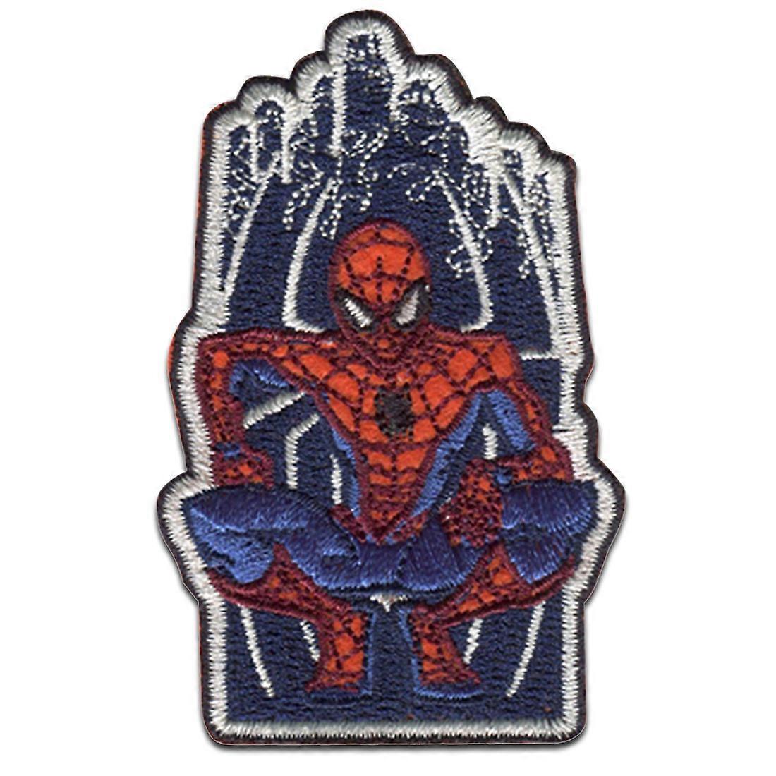 Marvel © Spiderman Comic Net 2 - patch, iron-on patch, size: 7.3 x 4.1 cm