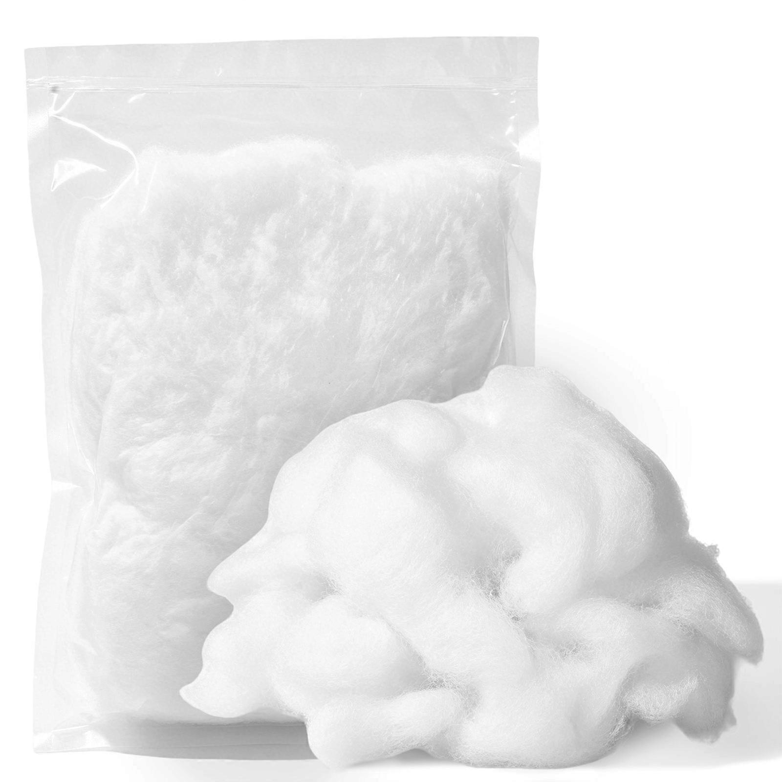 Polyesterfiberfyll bomullsfyll til puter 2-pakning hvit
