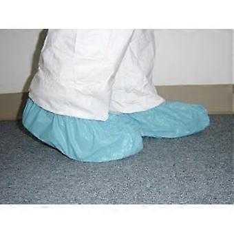 Disposable XL Shoe Covers Polylatex Skid Resistant Seamless Bottom Non Slip for Work and Cleaning