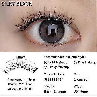 Soft Magnetic Eyelashes No Glue Needed Reusable Natural Look 3D Lashes Easy Apply Soft Magnetic Lashes