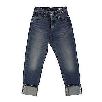 Levis Womens/Ladies 501 5 Pockets Straight Leg Jeans