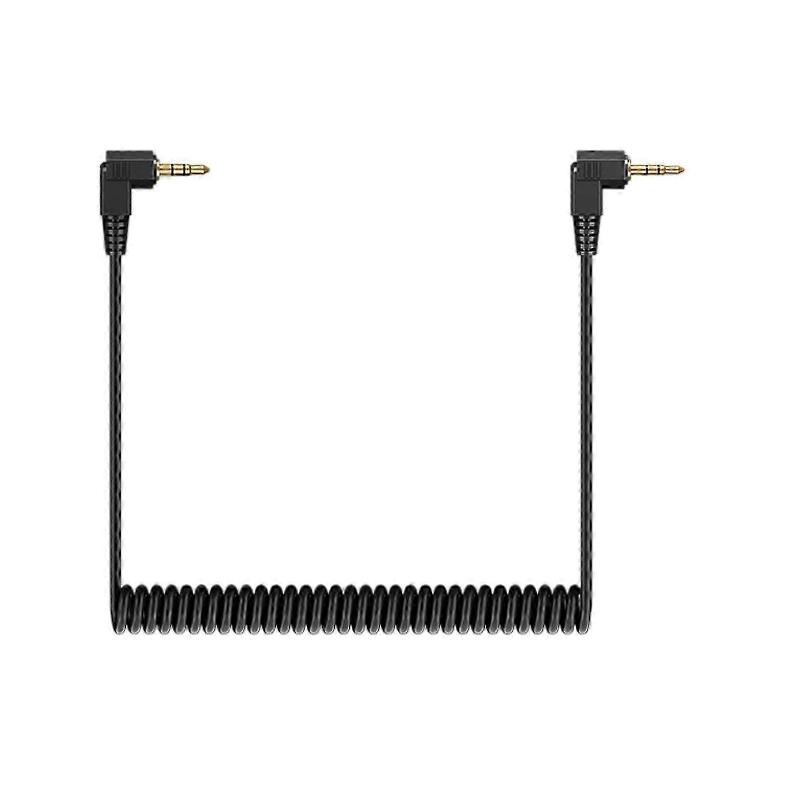 Versatilitys 2.5mm Gold Plate Shutter Release Flash PC Syncing Cord Spring Load compatible with Flash Triggering And Remotes control Multicolor