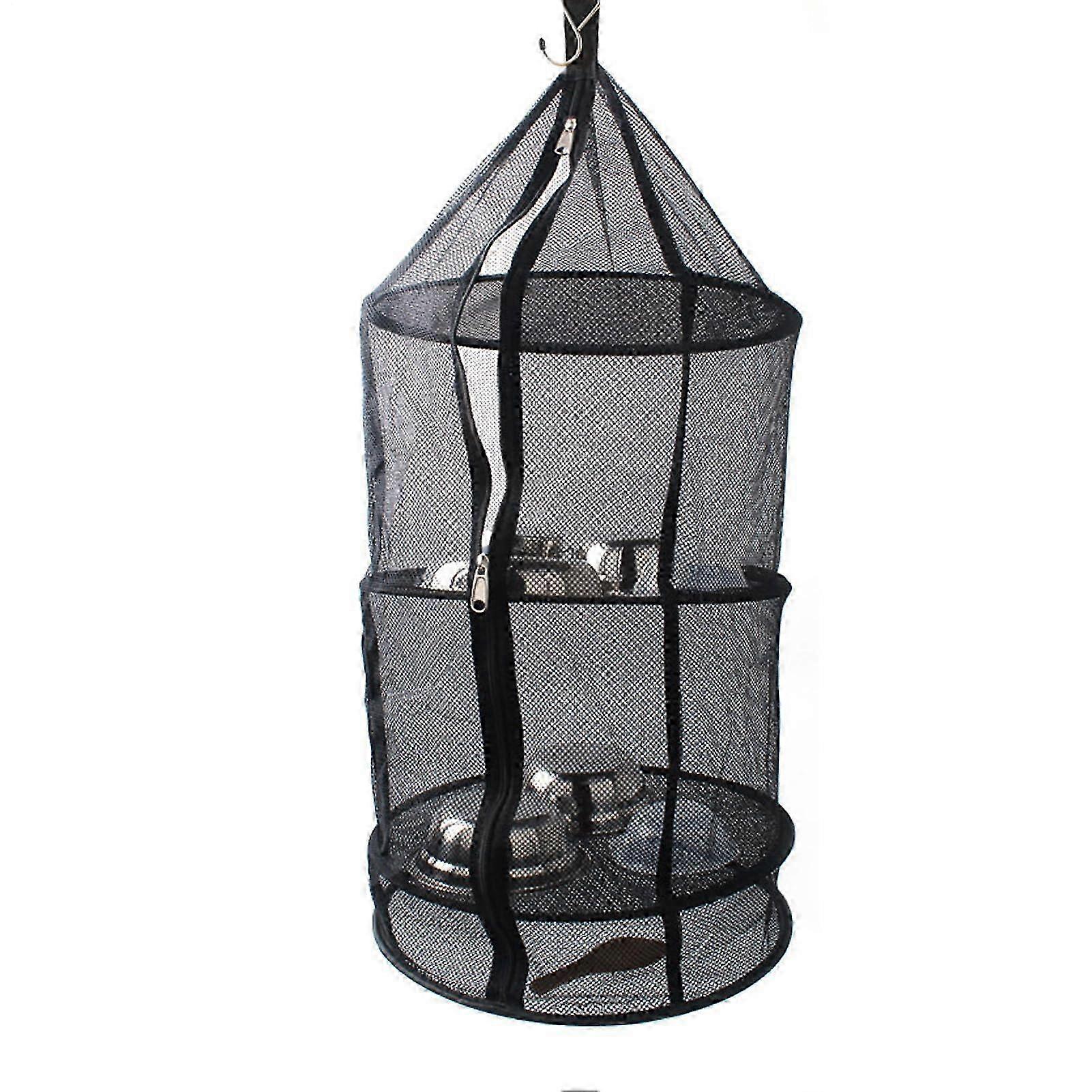 Foldable 4Tier Mesh Drying Rack