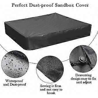 Waterproof & Dustproof Sandbox Cover, 1 Pcs 190D Ox Cloth, 120cm Sandpit Cover (d-4)