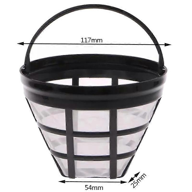 Reusable Coffee Filter Basket Cup Style Coffee Machine Strainer Mesh