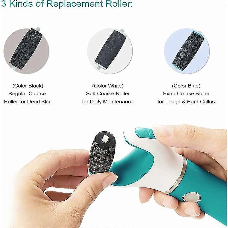 Gentle Smooth Extra Coarse Replacement Rollers