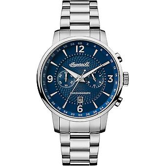 Ingersoll Grafton Quartz analoge man horloge met roestvrijstalen armband I00604