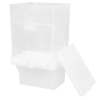 Automatic Bird Feeder Transparent Bird Food Container for Easy Feeding Tool