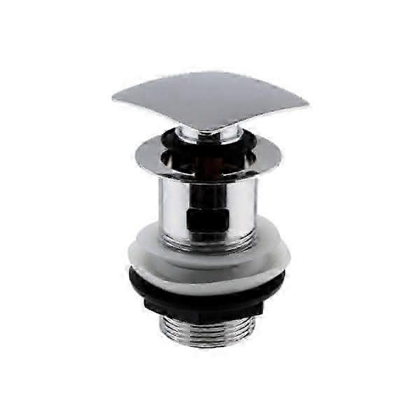 Chrome Square Press Top Basin Waste